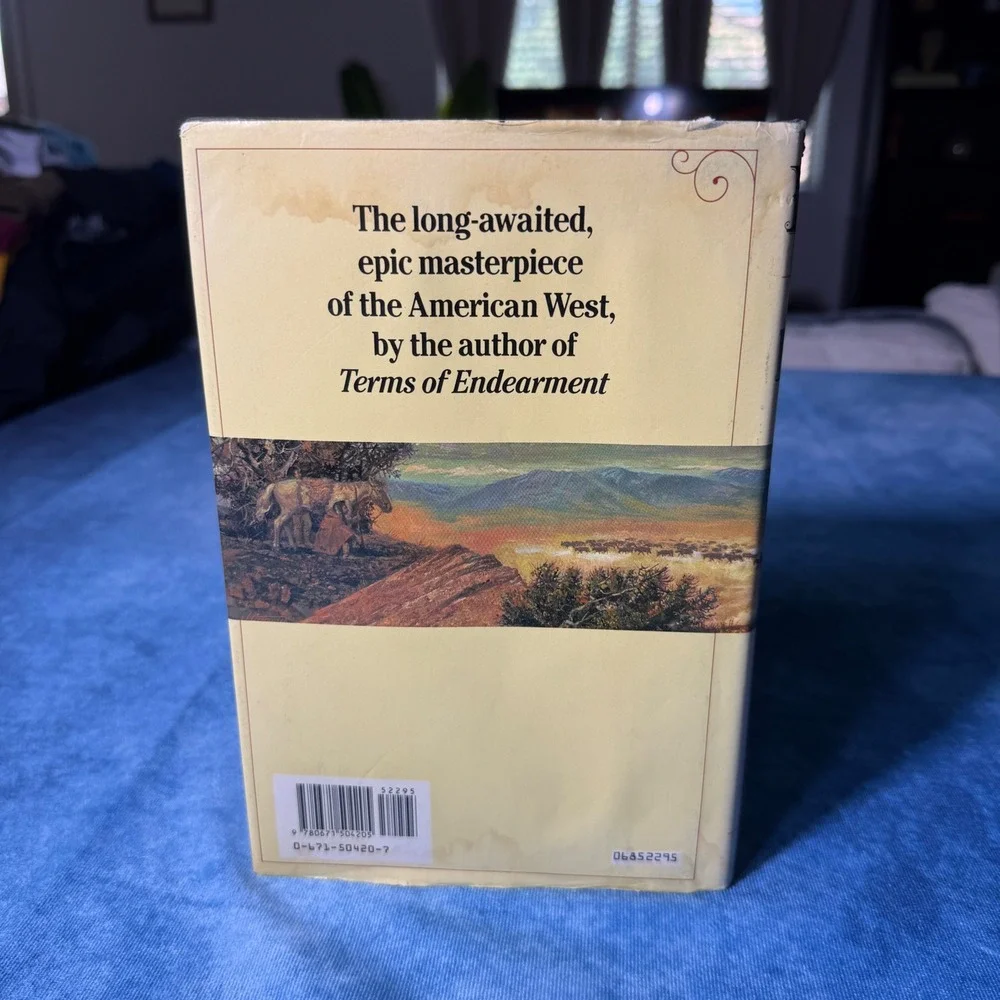 Vintage 1985 Lonesome Dove Larry McMurtry 18th Printing HC DJ Page 621 Typo